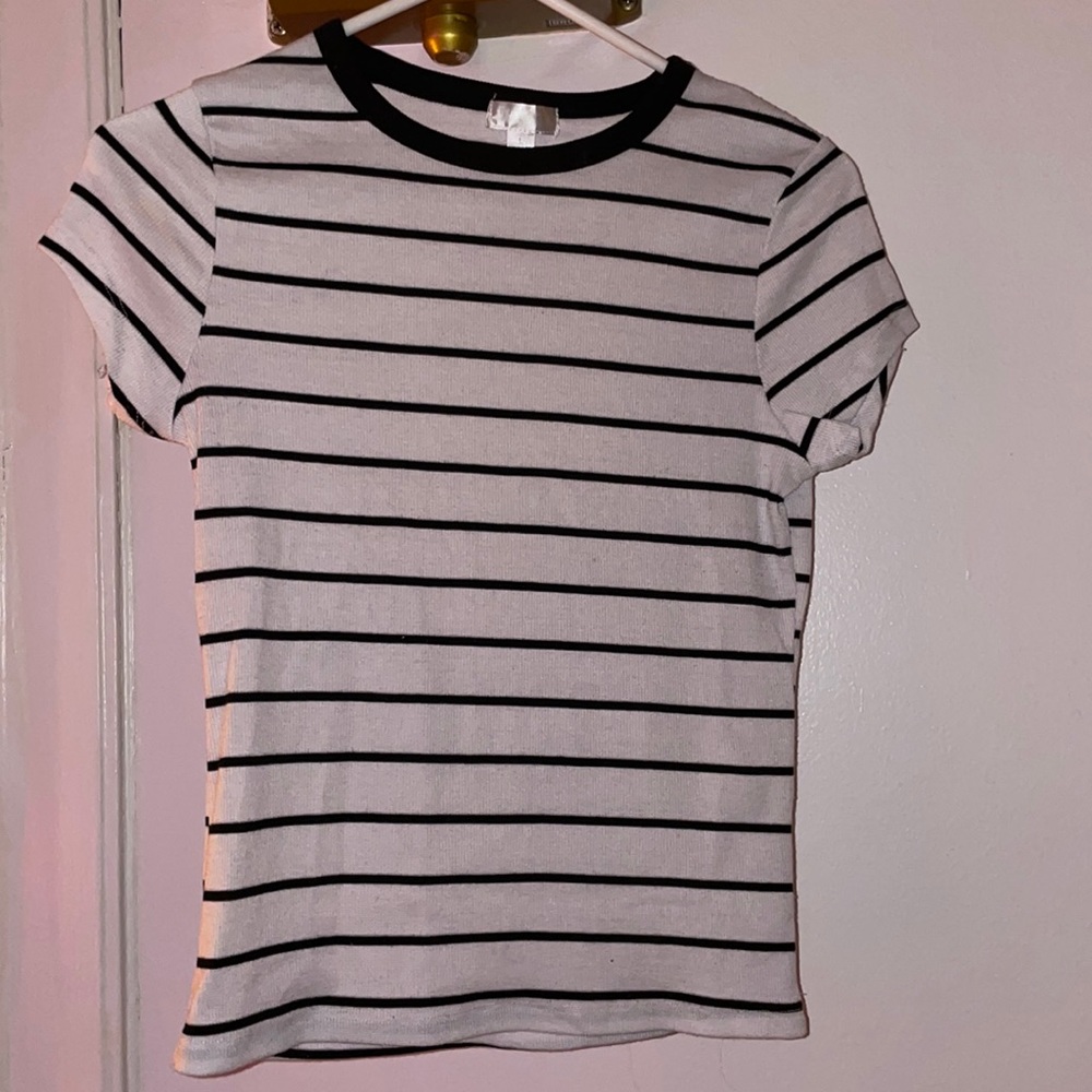 striped t-shirt